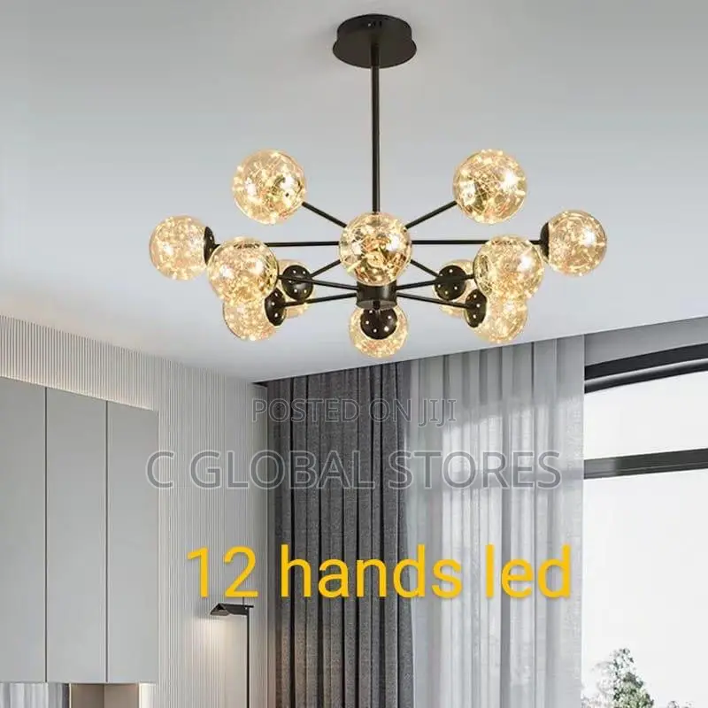 12 Hands Nordic Chandelier
