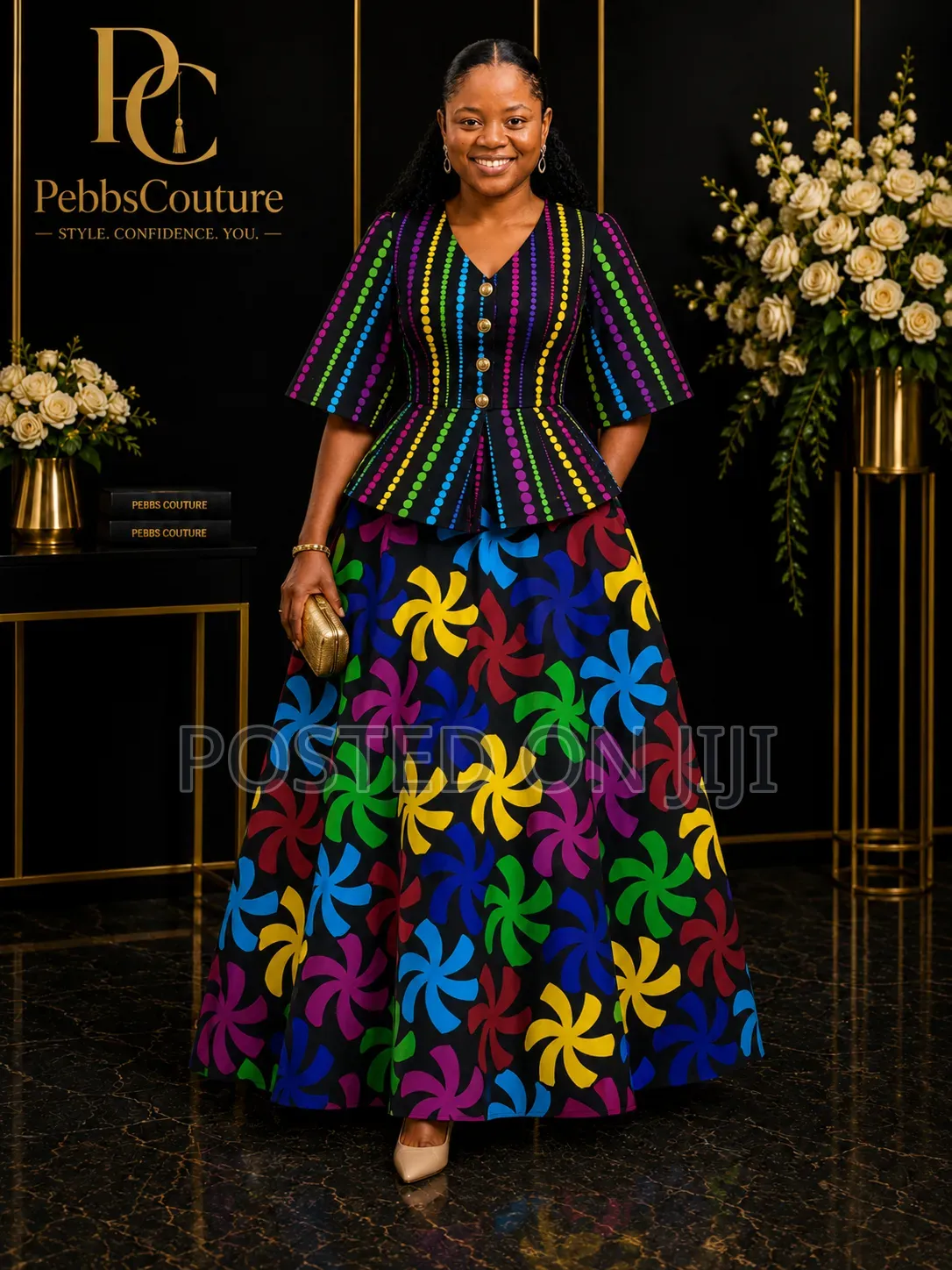 Ankara Two Piece Dress