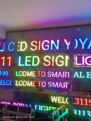 Led Digital Scrolling Signage