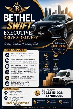 Car Rentals, Driver And Logistics Services