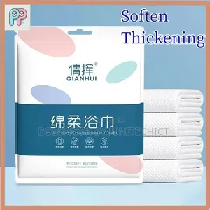 Qianhui Disposable Cotton Bath Towel – Thickened Soft Travel Towel