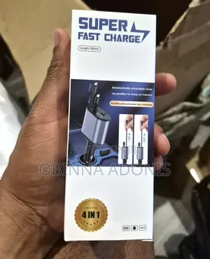 4 in 1- Super Fast Car Charger
