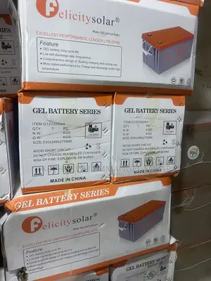 200ahs Dry Cell Battery Felicity Much Available
