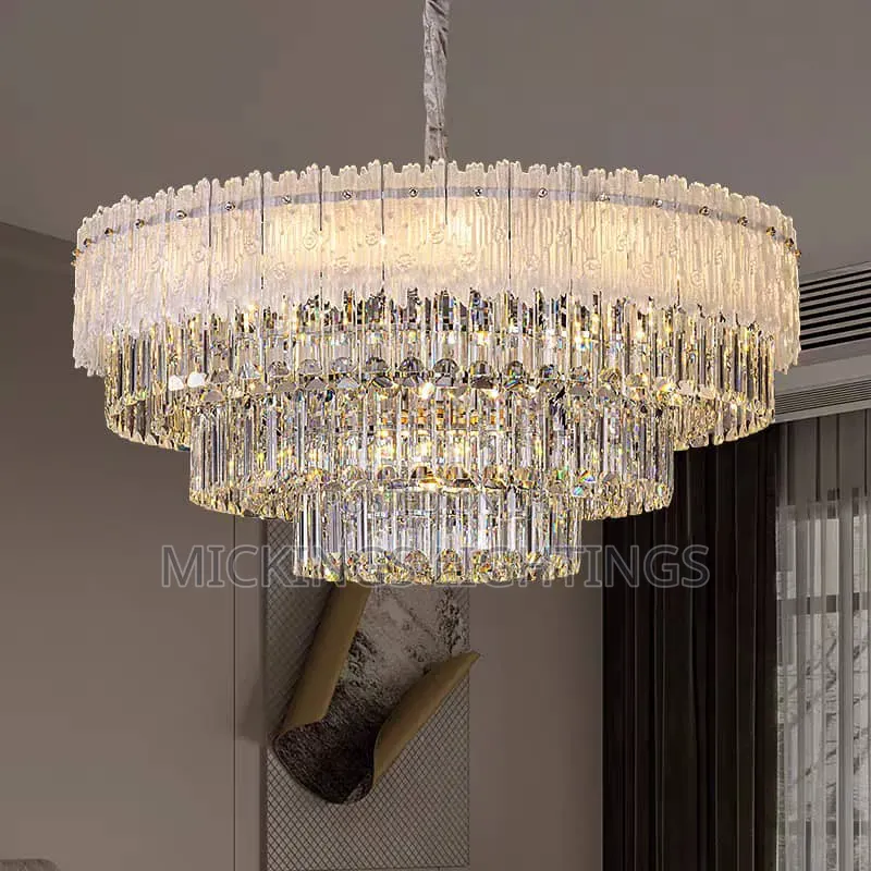 Crystal Big Round Ceiling Lights