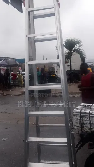 10 Step Double Sided Aluminum Ladder