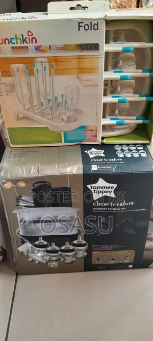 Baby Feeding Bottles and Sterilizer