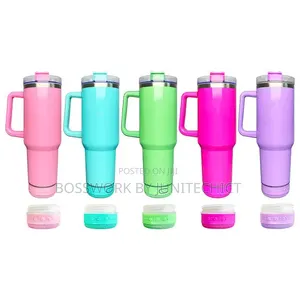 40oz Stainless Steel Insulated Tumbler With Straw Music Box-Travel Mug