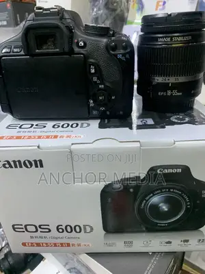 Uk Used Canon Eos 600d With 18-55mm Lens