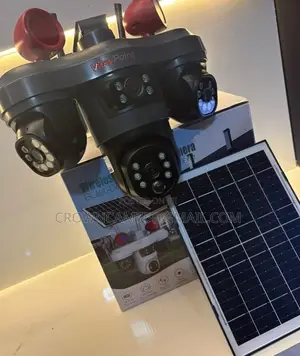 Smart 3 Rotational Lense CCTV Camera 4g Network