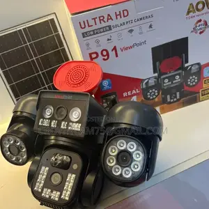 4lens Hd Utralhd Solar PTZ Camera Solar Outdoor 4g Ip Camera Outdoor