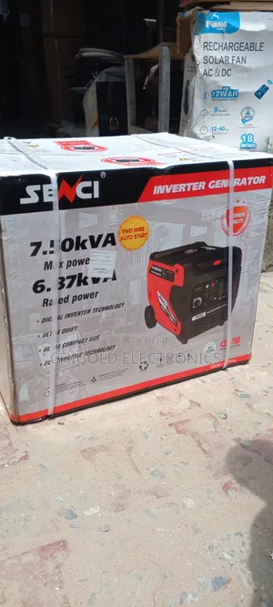 Original Senci Inverter Generator 7.5 Kva 100% Copper Coil