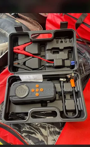 Car Power Bank Jumper With Tyre Inflator Gauge With Sensor