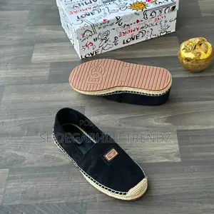 Christian Louboutin D G Espadrilles—Suede Leather |Brand New Luxury