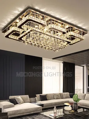 Modern Luxury Crystal Led Chandelier 1000mm