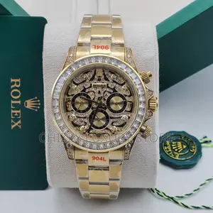 Rolex Daytona Iced Quality Luxury Men Automatic Engine Wristwatch