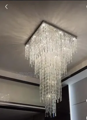 Modern Luxury Light for Duplex Villa Living Room Crystal Chandelier