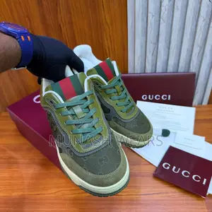 Gucci Luxury Sneakers Green 40-46