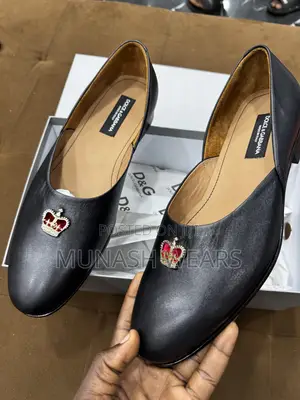 Italian Cut Dolce Gabbana Black Leather 40-46