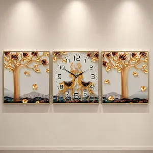 3in1 Decorative Wall Clock D4r3t