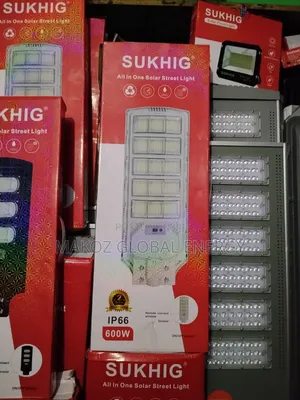 Sukhig 600w All in One Solar Street Light