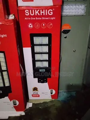 Sukhig 600w All in One Solar Street Light