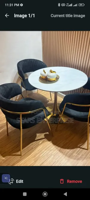 3 Seater Contemporary Dinning