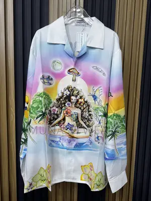Luxury Casablanca Flower Print Design