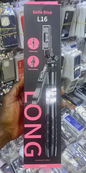 Selfie Stick L16 With Wireless Remote Tripod – Portable 3-in-1