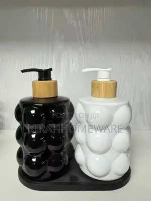 Ceramic Soap and Lotion Dispenser