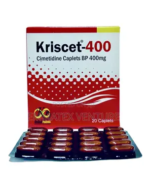 Kriscet-400 Cimetidine Caplets X20