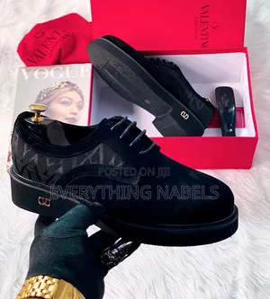 Valentino Suede Cooperate Shoes