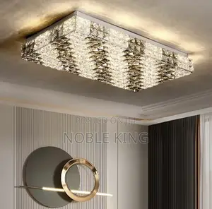 Modern Luxury Crystal Led Ceiling Lamp Living Dining Room