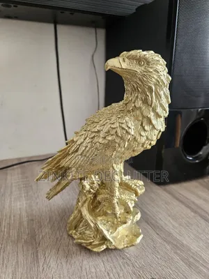 Gold Eagle Decorative Sculpture