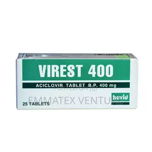 Virest 400 Tablet (Aciclovir) X25