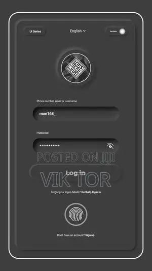 HTML/CSS Login Page