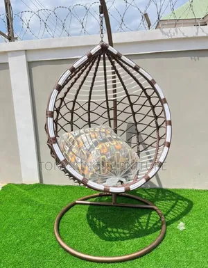 Luxury Indoor/Outdoor Rattan Made Hanging Swing Chair.