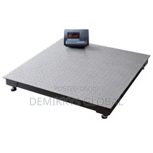 Digital Industrial Weighing Scale - 5tons - A12- 1.2m X 1 2m