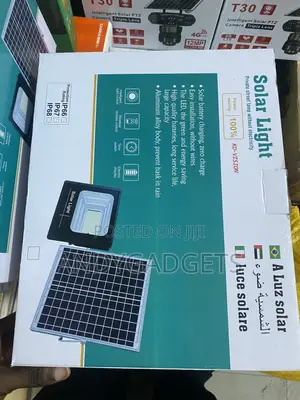 Kd-Yt510w Solar Led Flood Light With Solar Panel Remote Control