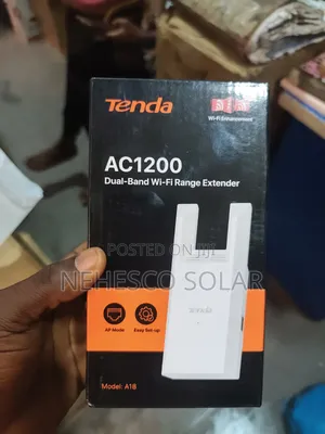 Tenda A18 Wifi Signal Extender | High Speed Internet Booster