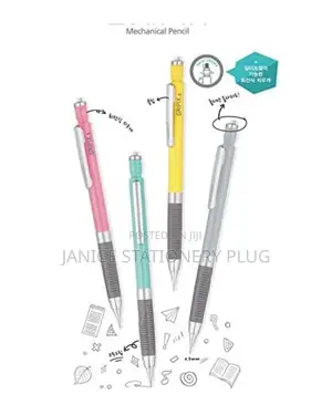1 Pink Monami Mechanical Pencil 0.5mm Gripix