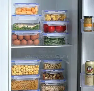 3 in 1 Food Storage Bowl Set With Lids Kitchen Fridge Containers