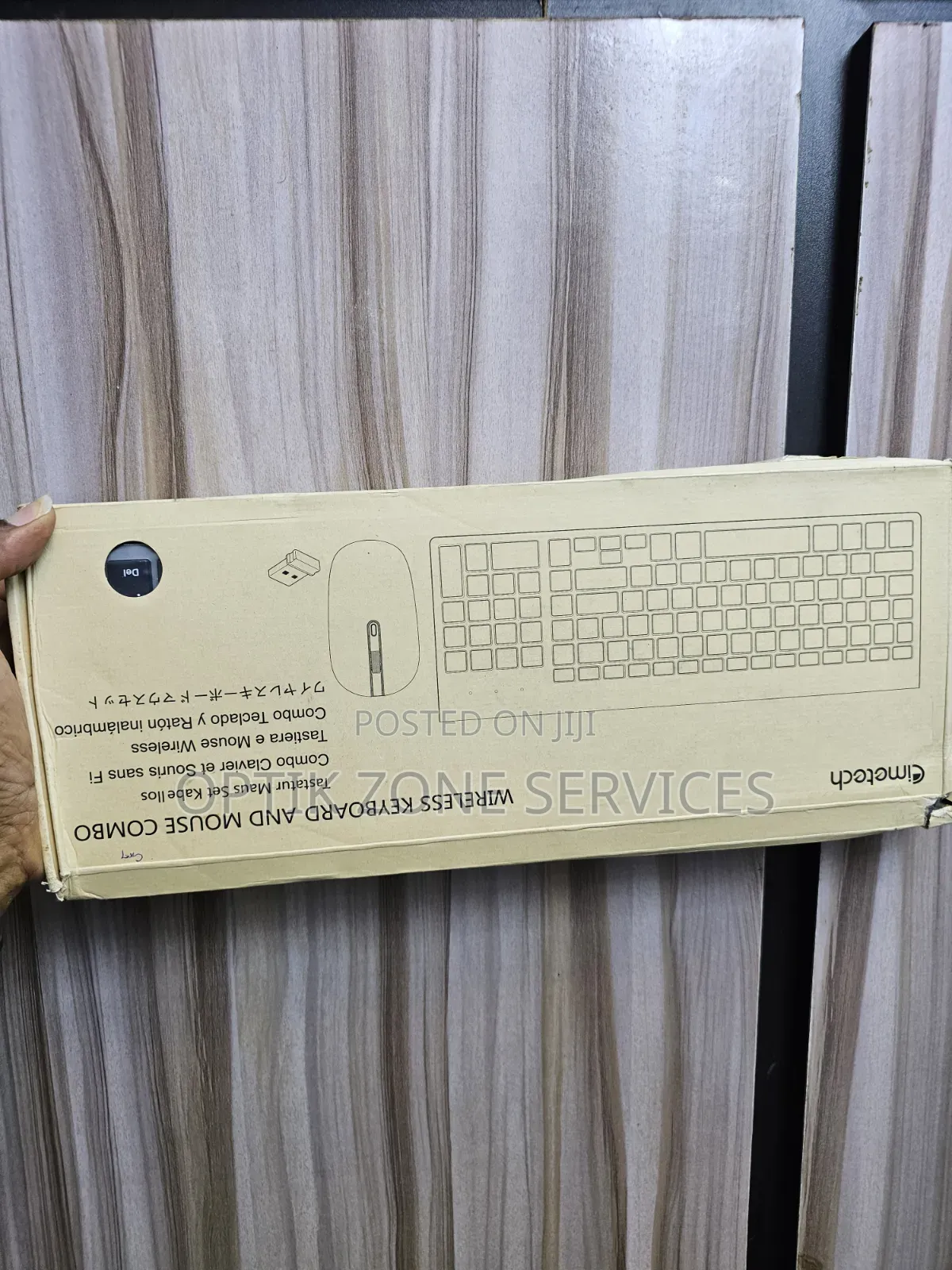 Wireless Keyboard and Mouse Combo