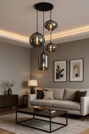Modern Luxury Chandelier Nordic Creative Led Glass Pendant Lamp