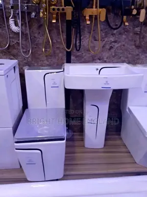 Deceptive Wc With Black Line Design