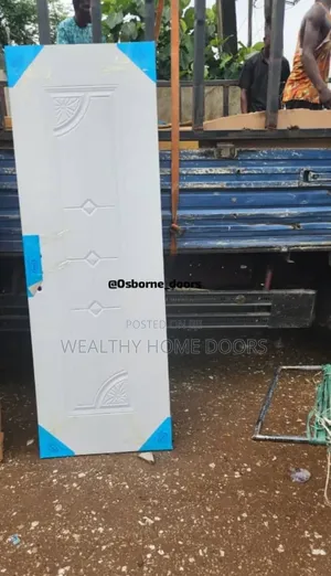 50mm White Harmony American Panel Bedroom Door