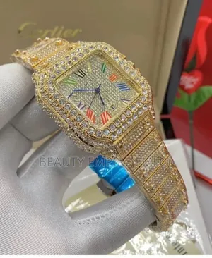 Original Cartier Ice Out Wristwatch