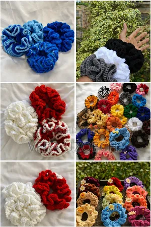 Vee's Crochet Scrunchies