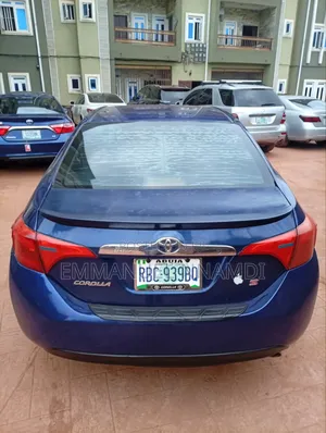 Toyota Corolla S 4dr Sedan (1.8L 4cyl CVT) 2015 Blue
