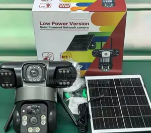 V380 12mp Triple Lens PTZ Solar Camera