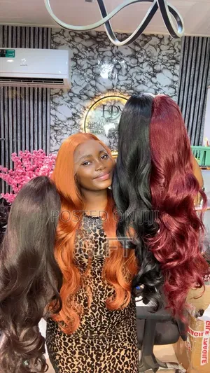 Blend Wigs and Human Hair